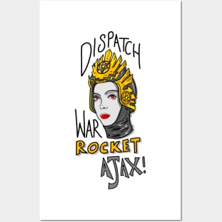 Dispatch War Rocket Ajax! Posters and Art